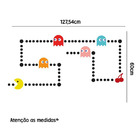 Adesivo De Parede Pacman - Atenção As Medidas