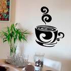 Adesivo De Parede Para Cozinha Xícara De Café 2-m 33x50cm