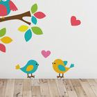 Adesivo de Parede para Quarto de Bebê Árvore Gigante de Coruj