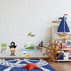 Adesivo de Parede para Quarto Infantil Ilha Pirata
