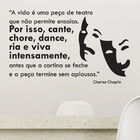 Adesivo De Parede - Peça De Teatro - 010frg
