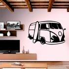 Adesivo De Parede Perua Kombi 5-g 100x62cm