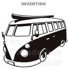 Adesivo De Parede Perua Kombi Surf 2-g 75x60cm