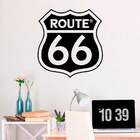 Adesivo De Parede Placa Rota 66-m 48x50cm