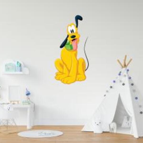 Adesivo De Parede Pluto Mod01 Medida:21 X 40 Cm