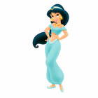 Adesivo De Parede Princesa Jasmine