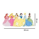 Adesivo De Parede Princesas Da Disney *atenção As Medidas* Me