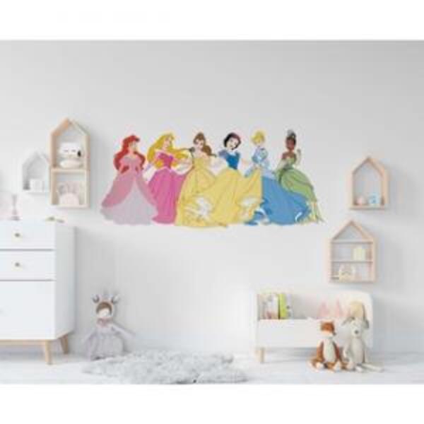 Adesivo De Parede Princesas Da Disney *atenção As Medidas* Me
