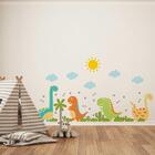 Adesivo De Parede Quarto Menino Dinossauro Baby