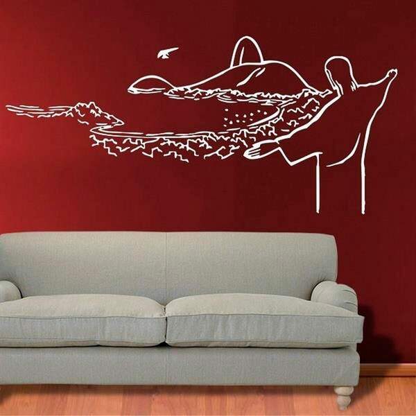 Adesivo De Parede Rio De Janeiro Cristo Redentor-m 130x60cm