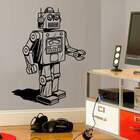 Adesivo De Parede Robozinho Retrô-g 74x98cm