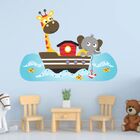 Adesivo De Parede Safari Auto Mar