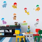 Adesivo De Parede Safari Paraquedas