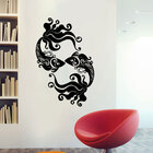 Adesivo De Parede Signo De Peixes Tribal-m 100x58cm