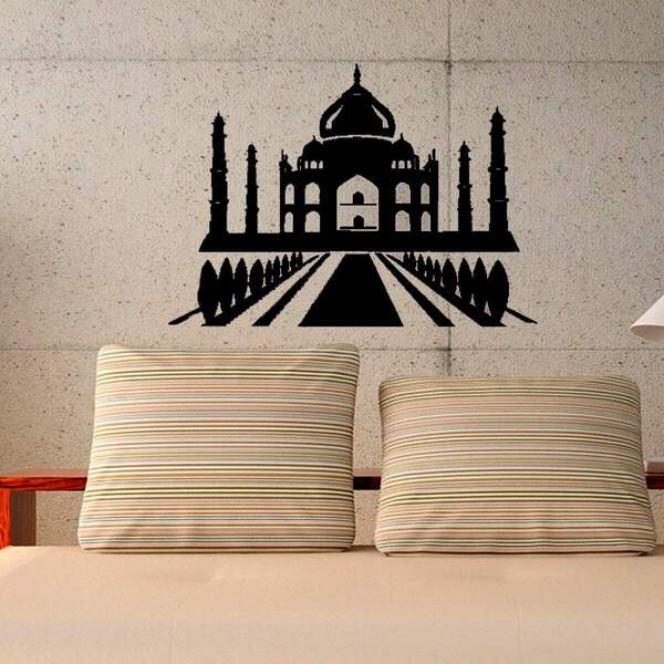 Adesivo De Parede Taj Mahal-eg 138x98cm