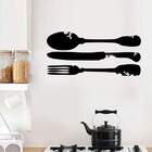 Adesivo De Parede Talheres Colher, Garfo E Faca-m 58x28cm