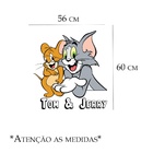 Adesivo De Parede Tom E Jerry Medidas:56 X 60 Cm