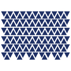 Adesivo De Parede Triângulos Azul Royal 121un