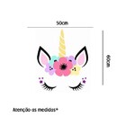Adesivo De Parede Unicórnio 50 X 60 Cm