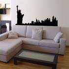 Adesivo De Parede Urbano Cidade De Nova York-g 130x60cm