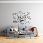 Adesivo De Parede Vai Dar Certo Medida:70 X 52 Cm