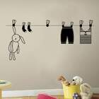 Adesivo De Parede Varal Falso-gig 212x98cm