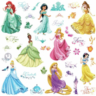 Adesivo De Parede Wiler Disney Princesas - 25cm X 45cm