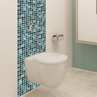 Adesivo De Pastilhas Verde Petróleo 25x25 Cm Com 10un