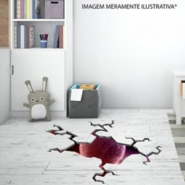 Adesivo De Piso Chão E Galáxia Medida:50 X 26 Cm