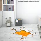 Adesivo De Piso Chão Larva Medida:50 X 26 Cm