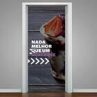 Adesivo De Porta Açaí Hoje-73x210cm