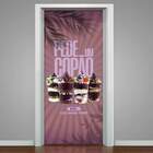 Adesivo De Porta Açaí Pede Um Copão-83x210cm