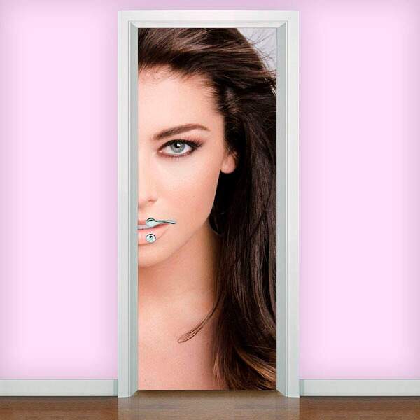 Adesivo De Porta Beleza 25-83x210cm