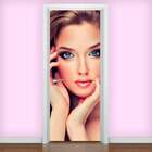 Adesivo De Porta Beleza 30-73x210cm