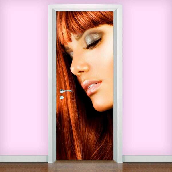 Adesivo De Porta Beleza 32-83x210cm