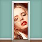Adesivo De Porta Beleza 33-73x210cm