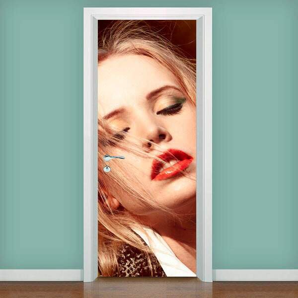 Adesivo De Porta Beleza 33-73x210cm