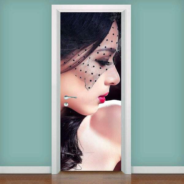 Adesivo De Porta Beleza 34-63x210cm