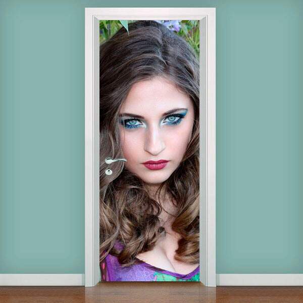 Adesivo De Porta Beleza 46-73x210cm