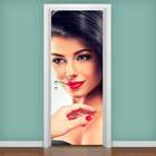 Adesivo De Porta Beleza 50-73x210cm