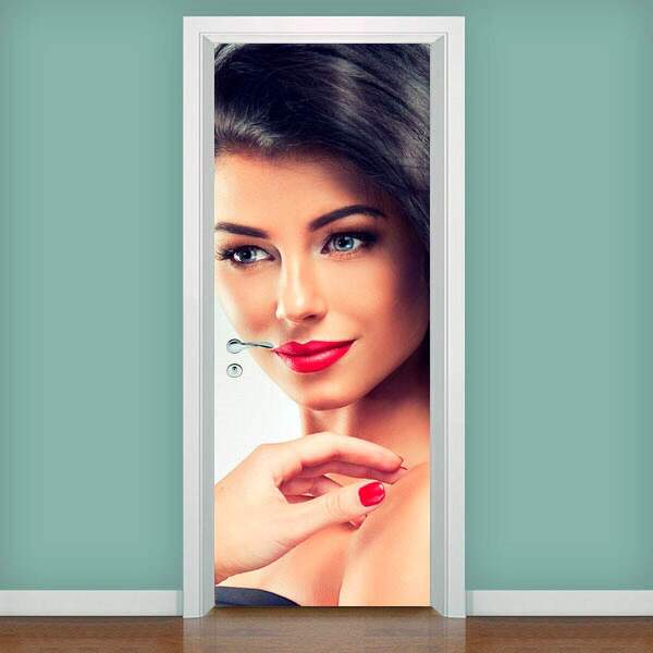 Adesivo De Porta Beleza 50-83x210cm