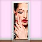 Adesivo De Porta Beleza 5-83x210cm
