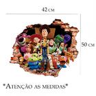Adesivo De Porta Buraco Falso Toy Story Mod 1 *atenção As Med