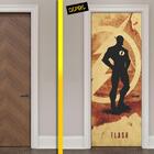 Adesivo De Porta Comics Heróis R031