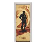 Adesivo De Porta Comics Heróis R031