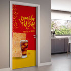 Adesivo De Porta Comida Fresca-83x210cm