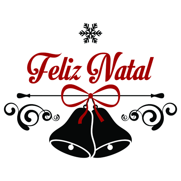 Adesivo De Porta Decoração Sinos De Natal