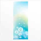 Adesivo De Porta Dentes De Leão 93x213cm