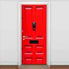 Adesivo De Porta Diversos Madeira Modelo 04-93x210cm