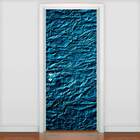 Adesivo De Porta Diversos Textura Papel Amassado-93x210cm